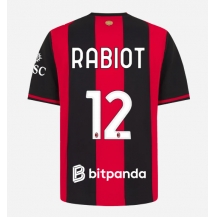 Maillot de football Réplique AC Milan Adrien Rabiot #12 Domicile 2026-27 Manche Courte
