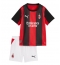 Maillot de football Réplique AC Milan Adrien Rabiot #12 Domicile Enfant 2026-27 Manche Courte (+ Pantalon court)