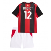 Maillot de football Réplique AC Milan Adrien Rabiot #12 Domicile Enfant 2026-27 Manche Courte (+ Pantalon court)
