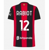 Maillot de football Réplique AC Milan Adrien Rabiot #12 Domicile Femme 2026-27 Manche Courte