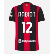 Maillot de football Réplique AC Milan Adrien Rabiot #12 Domicile Femme 2026-27 Manche Courte