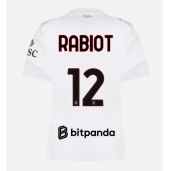 Maillot de football Réplique AC Milan Adrien Rabiot #12 Extérieur Femme 2026-27 Manche Courte
