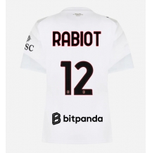 Maillot de football Réplique AC Milan Adrien Rabiot #12 Extérieur Femme 2026-27 Manche Courte