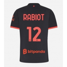 Maillot de football Réplique AC Milan Adrien Rabiot #12 Troisième Femme 2026-27 Manche Courte