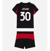 Maillot de football Réplique AC Milan Ardon Jashari #30 Domicile Enfant 2025-26 Manche Courte (+ Pantalon court)