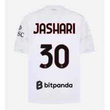 Maillot de football Réplique AC Milan Ardon Jashari #30 Extérieur 2026-27 Manche Courte
