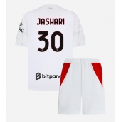 Maillot de football Réplique AC Milan Ardon Jashari #30 Extérieur Enfant 2026-27 Manche Courte (+ Pantalon court)