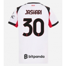 Maillot de football Réplique AC Milan Ardon Jashari #30 Extérieur Femme 2025-26 Manche Courte
