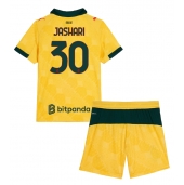 Maillot de football Réplique AC Milan Ardon Jashari #30 Troisième Enfant 2025-26 Manche Courte (+ Pantalon court)