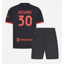 Maillot de football Réplique AC Milan Ardon Jashari #30 Troisième Enfant 2026-27 Manche Courte (+ Pantalon court)