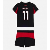 Maillot de football Réplique AC Milan Christian Pulisic #11 Domicile Enfant 2025-26 Manche Courte (+ Pantalon court)
