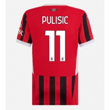 Maillot de football Réplique AC Milan Christian Pulisic #11 Domicile Femme 2024-25 Manche Courte