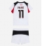 Maillot de football Réplique AC Milan Christian Pulisic #11 Extérieur Enfant 2025-26 Manche Courte (+ Pantalon court)