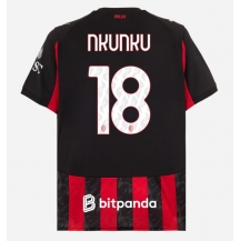 Maillot de football Réplique AC Milan Christopher Nkunku #18 Domicile 2025-26 Manche Courte
