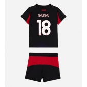 Maillot de football Réplique AC Milan Christopher Nkunku #18 Domicile Enfant 2025-26 Manche Courte (+ Pantalon court)