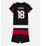 Maillot de football Réplique AC Milan Christopher Nkunku #18 Domicile Enfant 2025-26 Manche Courte (+ Pantalon court)