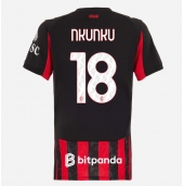 Maillot de football Réplique AC Milan Christopher Nkunku #18 Domicile Femme 2025-26 Manche Courte