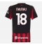Maillot de football Réplique AC Milan Christopher Nkunku #18 Domicile Femme 2025-26 Manche Courte