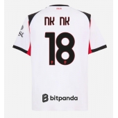 Maillot de football Réplique AC Milan Christopher Nkunku #18 Extérieur 2025-26 Manche Courte
