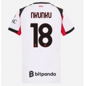 Maillot de football Réplique AC Milan Christopher Nkunku #18 Extérieur Femme 2025-26 Manche Courte