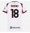 Maillot de football Réplique AC Milan Christopher Nkunku #18 Extérieur Femme 2025-26 Manche Courte