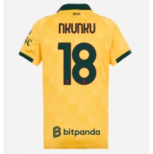 Maillot de football Réplique AC Milan Christopher Nkunku #18 Troisième Femme 2025-26 Manche Courte