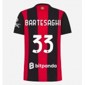 Maillot de football Réplique AC Milan Davide Bartesaghi #33 Domicile Femme 2026-27 Manche Courte
