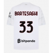 Maillot de football Réplique AC Milan Davide Bartesaghi #33 Extérieur 2026-27 Manche Courte
