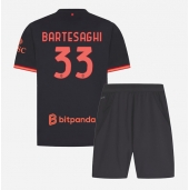 Maillot de football Réplique AC Milan Davide Bartesaghi #33 Troisième Enfant 2026-27 Manche Courte (+ Pantalon court)