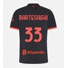 Maillot de football Réplique AC Milan Davide Bartesaghi #33 Troisième Femme 2026-27 Manche Courte