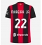 Maillot de football Réplique AC Milan Diego Moreira #22 Domicile Femme 2026-27 Manche Courte