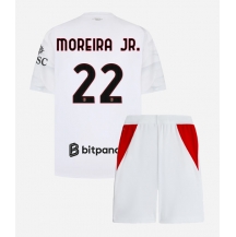 Maillot de football Réplique AC Milan Diego Moreira #22 Extérieur Enfant 2026-27 Manche Courte (+ Pantalon court)