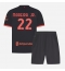 Maillot de football Réplique AC Milan Diego Moreira #22 Troisième Enfant 2026-27 Manche Courte (+ Pantalon court)