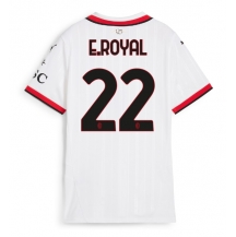 Maillot de football Réplique AC Milan Emerson Royal #22 Extérieur Femme 2024-25 Manche Courte