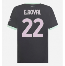 Maillot de football Réplique AC Milan Emerson Royal #22 Troisième 2024-25 Manche Courte