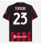 Maillot de football Réplique AC Milan Fikayo Tomori #23 Domicile 2025-26 Manche Courte