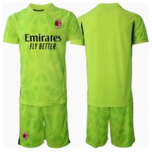 Maillot de football Réplique AC Milan Gardien de but Troisième Enfant 2024-25 Manche Courte (+ Pantalon court)