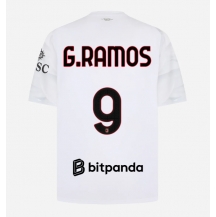 Maillot de football Réplique AC Milan Goncalo Ramos #9 Extérieur 2026-27 Manche Courte