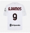 Maillot de football Réplique AC Milan Goncalo Ramos #9 Extérieur 2026-27 Manche Courte