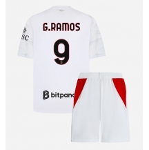 Maillot de football Réplique AC Milan Goncalo Ramos #9 Extérieur Enfant 2026-27 Manche Courte (+ Pantalon court)