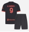 Maillot de football Réplique AC Milan Goncalo Ramos #9 Troisième Enfant 2026-27 Manche Courte (+ Pantalon court)