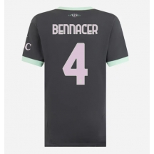 Maillot de football Réplique AC Milan Ismael Bennacer #4 Troisième Femme 2024-25 Manche Courte