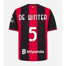 Maillot de football Réplique AC Milan Koni De Winter #5 Domicile 2026-27 Manche Courte