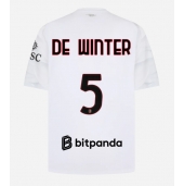 Maillot de football Réplique AC Milan Koni De Winter #5 Extérieur 2026-27 Manche Courte