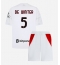 Maillot de football Réplique AC Milan Koni De Winter #5 Extérieur Enfant 2026-27 Manche Courte (+ Pantalon court)
