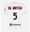 Maillot de football Réplique AC Milan Koni De Winter #5 Extérieur Femme 2026-27 Manche Courte