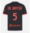 Maillot de football Réplique AC Milan Koni De Winter #5 Troisième 2026-27 Manche Courte