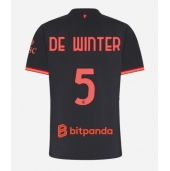 Maillot de football Réplique AC Milan Koni De Winter #5 Troisième Femme 2026-27 Manche Courte