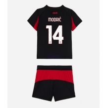 Maillot de football Réplique AC Milan Luka Modric #14 Domicile Enfant 2025-26 Manche Courte (+ Pantalon court)