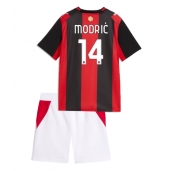 Maillot de football Réplique AC Milan Luka Modric #14 Domicile Enfant 2026-27 Manche Courte (+ Pantalon court)